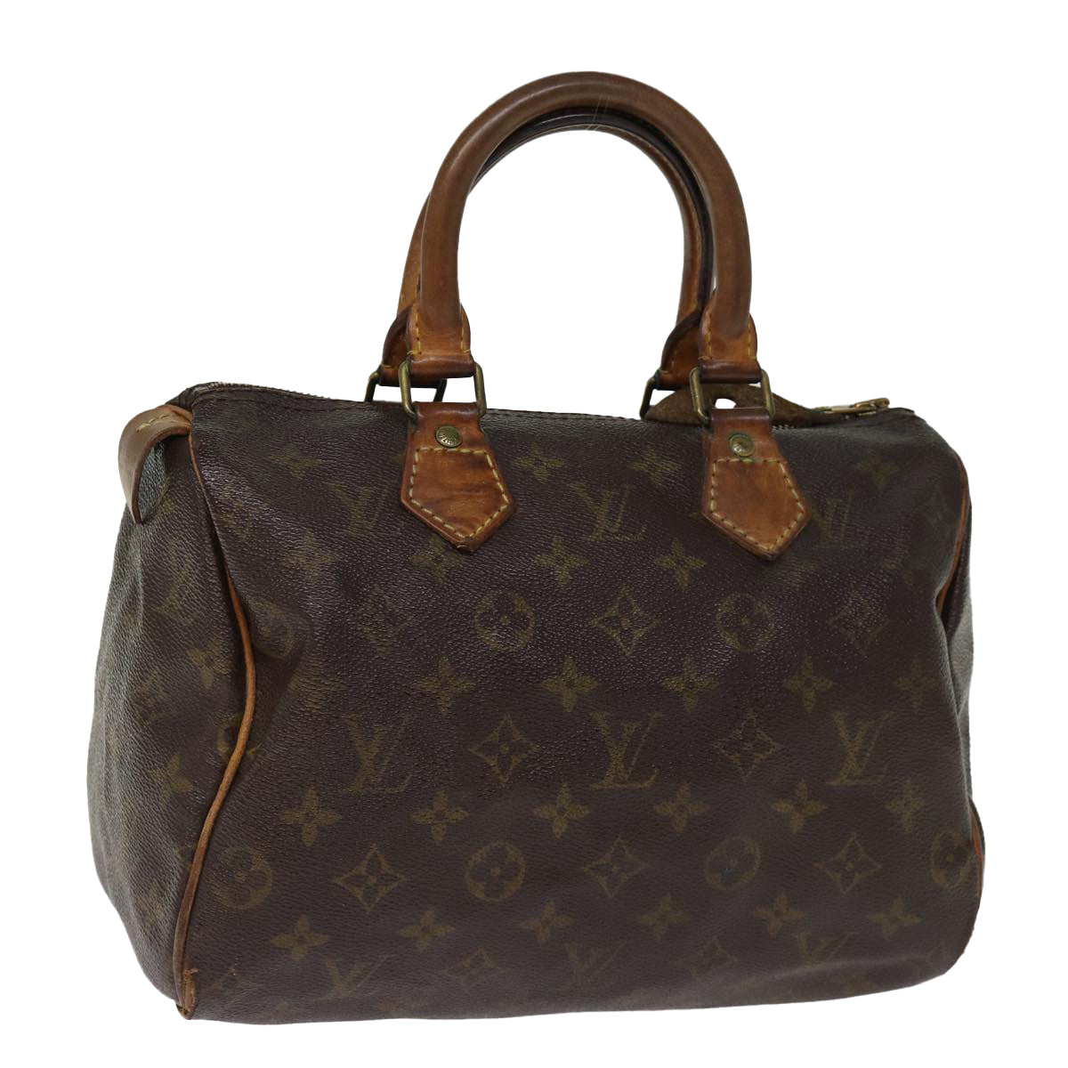 LOUIS VUITTON Monogram Speedy 25 Hand Bag M41528 LV Auth 74172