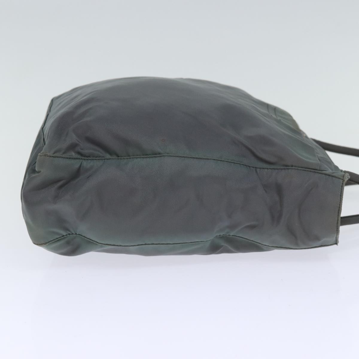 PRADA Tote Bag Nylon Khaki Auth 74199