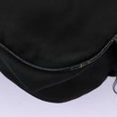 GUCCI Bamboo Hand Bag Nylon 2way Black 001 2058 1577 5 Auth 74234-12