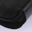 GUCCI Bamboo Hand Bag Nylon 2way Black 001 2058 1577 5 Auth 74234-14