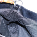 GUCCI Bamboo Hand Bag Nylon 2way Black 001 2058 1577 5 Auth 74234-18