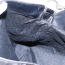 GUCCI Bamboo Hand Bag Nylon 2way Black 001 2058 1577 5 Auth 74234-19
