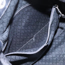 GUCCI Bamboo Hand Bag Nylon 2way Black 001 2058 1577 5 Auth 74234-21