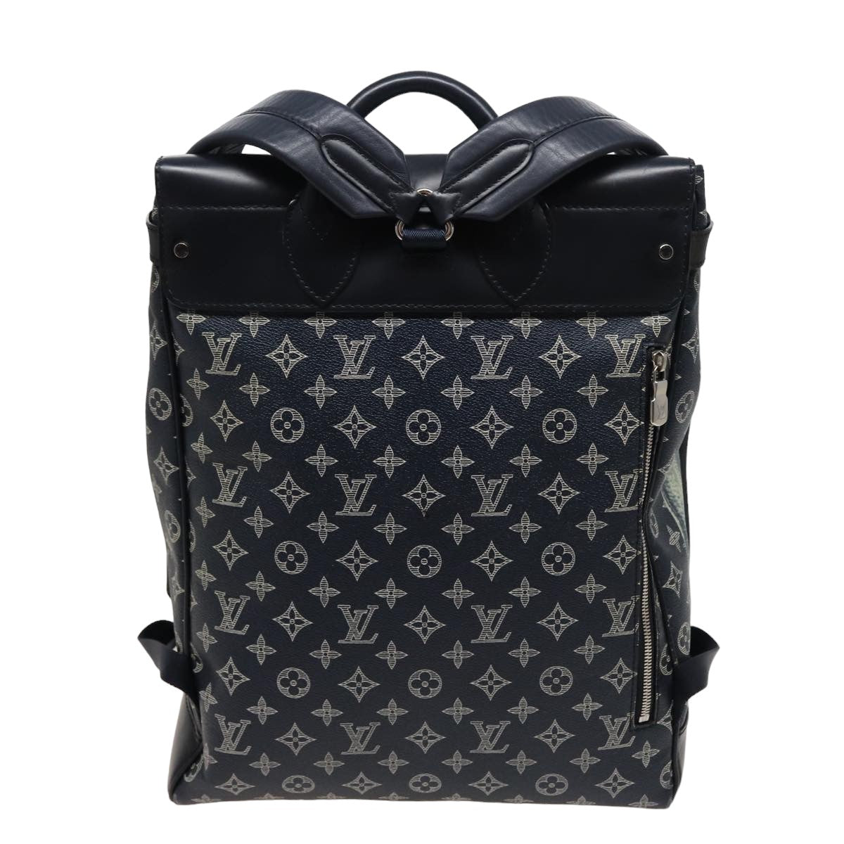 LOUIS VUITTON Monogram Savanna Steamer Backpack Black M54126 LV Auth 74279SA - 0