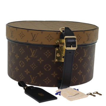 LOUIS VUITTON Monogram Reverse Boite Chapeau 30 Hand Bag M20084 LV Auth 74280S