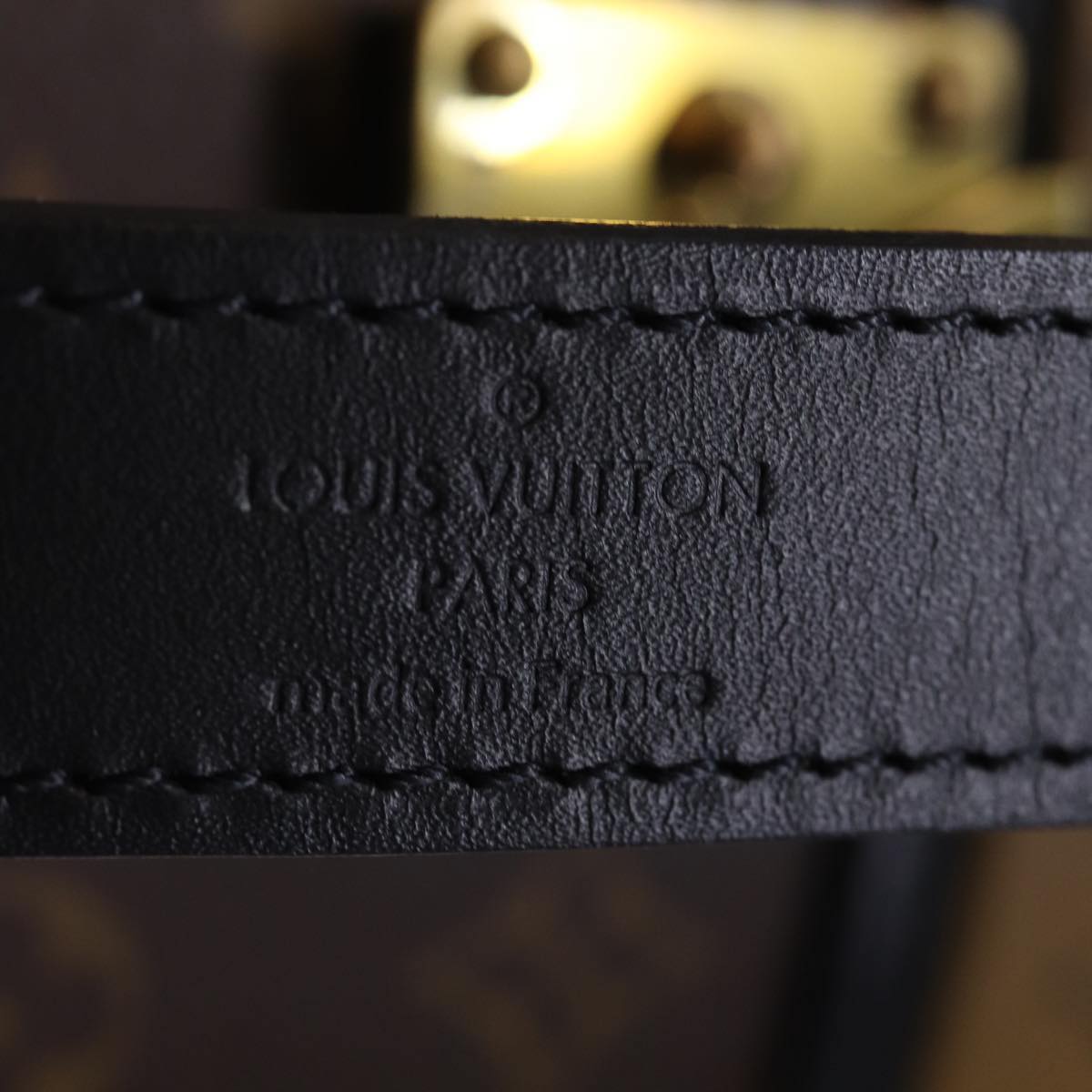 LOUIS VUITTON Monogram Reverse Boite Chapeau 30 Hand Bag M20084 LV Auth 74280S