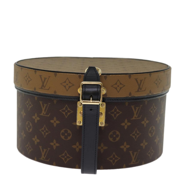 LOUIS VUITTON Monogram Reverse Boite Chapeau 30 Hand Bag M20084 LV Auth 74280S