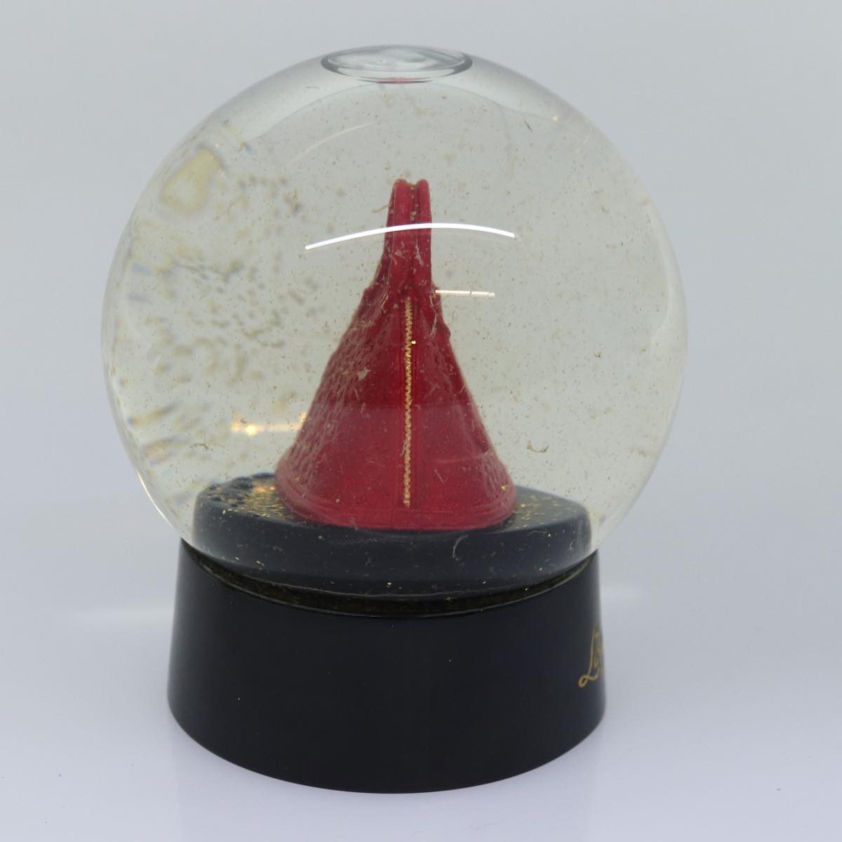 LOUIS VUITTON Snow Globe Alma VIP Limited Clear Red LV Auth 74292