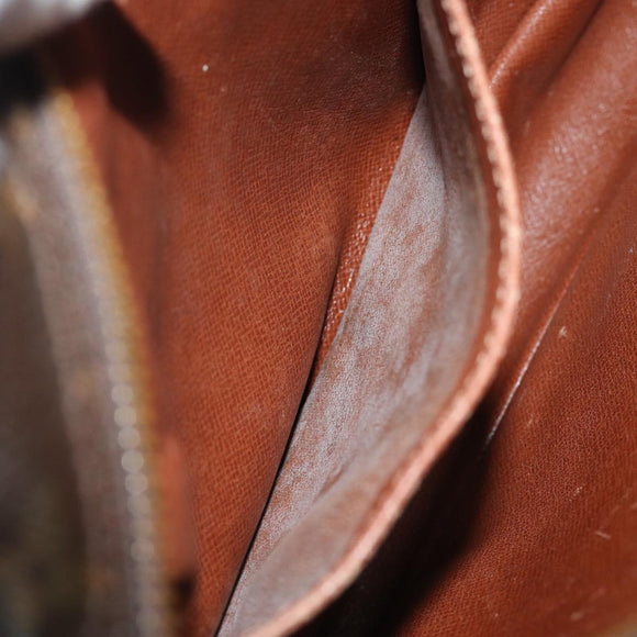 LOUIS VUITTON Monogram Compiegne 28 Clutch Bag M51845 LV Auth 74301