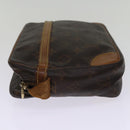 LOUIS VUITTON Monogram Compiegne 28 Clutch Bag M51845 LV Auth 74301-3