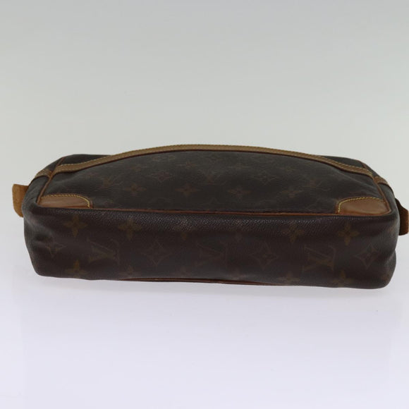 LOUIS VUITTON Monogram Compiegne 28 Clutch Bag M51845 LV Auth 74301