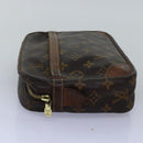 LOUIS VUITTON Monogram Compiegne 28 Clutch Tasche M51845 LV Auth 74303-3