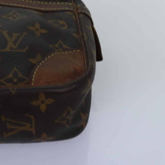 LOUIS VUITTON Monogram Compiegne 28 Clutch Tasche M51845 LV Auth 74303