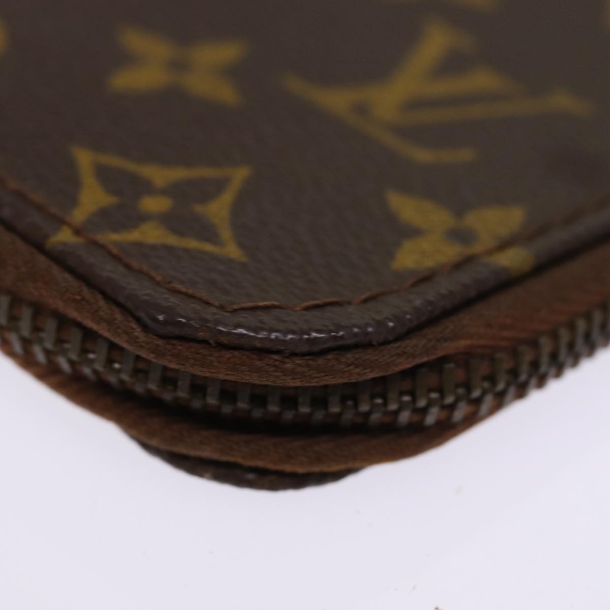 LOUIS VUITTON Monogram Passport Case LV Auth 74332