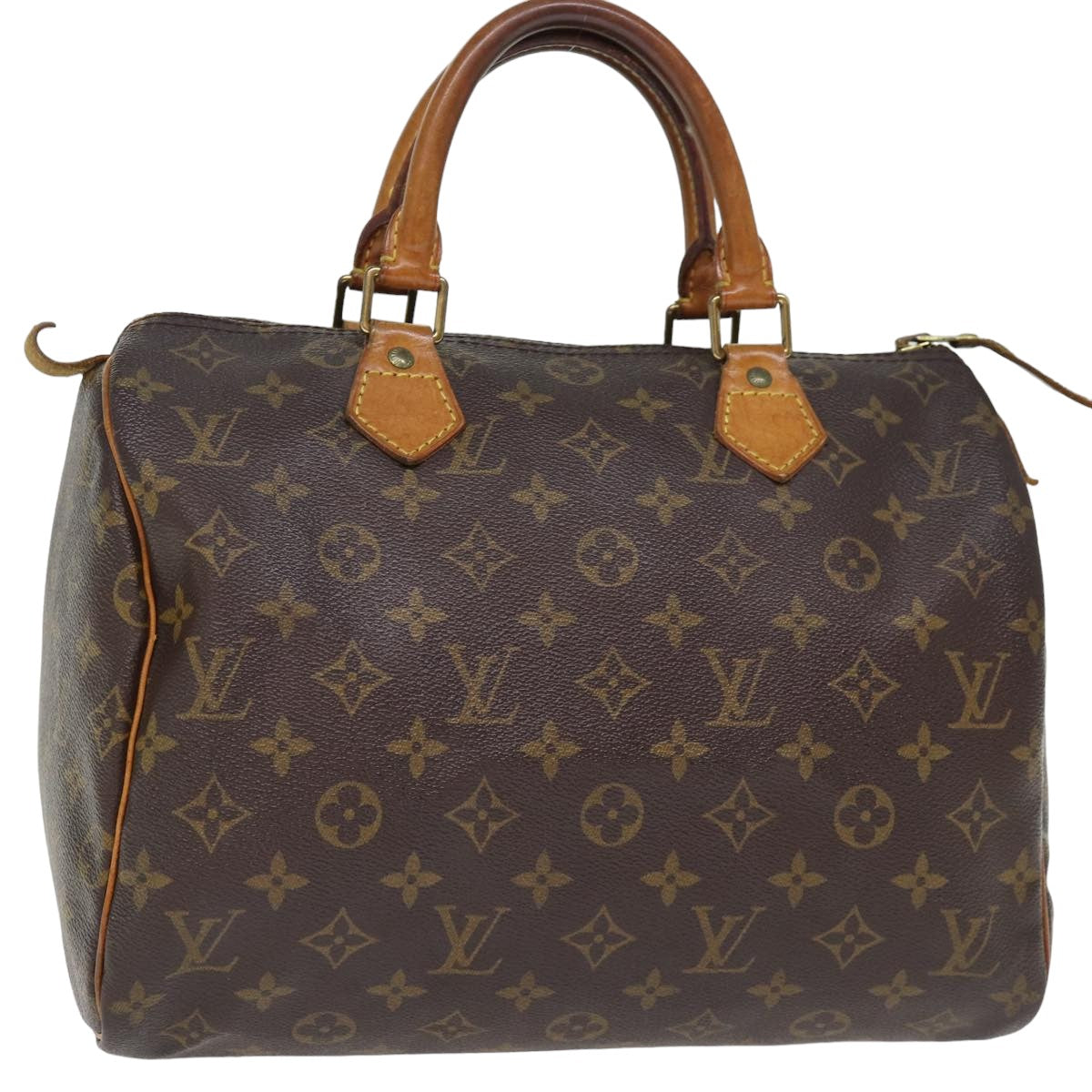 LOUIS VUITTON Monogram Speedy 30 Hand Bag M41526 LV Auth 74346