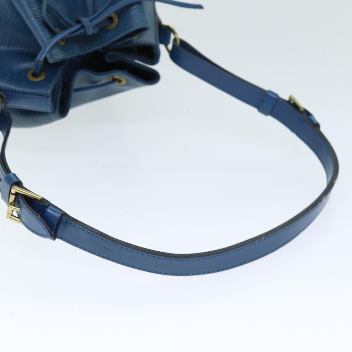 LOUIS VUITTON Epi Noe Shoulder Bag Toledo Blue M44005 LV Auth 74375