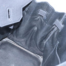 HERMES Birkin 35 Hand Bag Leather Black Silver Auth 74435-18