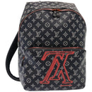 LOUIS VUITTON Monogram Ink Apollo Backpack Navy Red White M43676 LV Auth 74436SA-1
