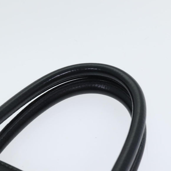 HERMES Birkin 35 Hand Bag Leather Black Gold Auth 74437