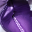 PRADA Jewelry Case Cosmetic Pouch Satin Purple Auth 74450-22