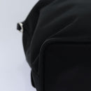 PRADA Chain Shoulder Bag Nylon Black Auth 74455AM-15