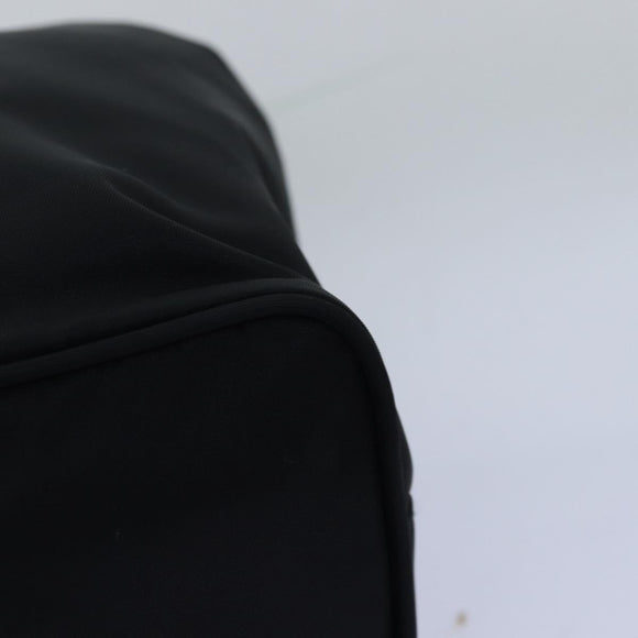 PRADA Chain Shoulder Bag Nylon Black Auth 74455AM