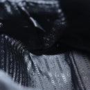 PRADA Chain Shoulder Bag Nylon Black Auth 74455AM-20