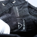 PRADA Chain Shoulder Bag Nylon Black Auth 74455AM-21