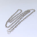 PRADA Chain Shoulder Bag Nylon Black Auth 74455AM-22