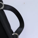 PRADA Chain Shoulder Bag Nylon Black Auth 74455AM-8