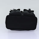 PRADA Chain Shoulder Bag Nylon Black Auth 74455AM-5