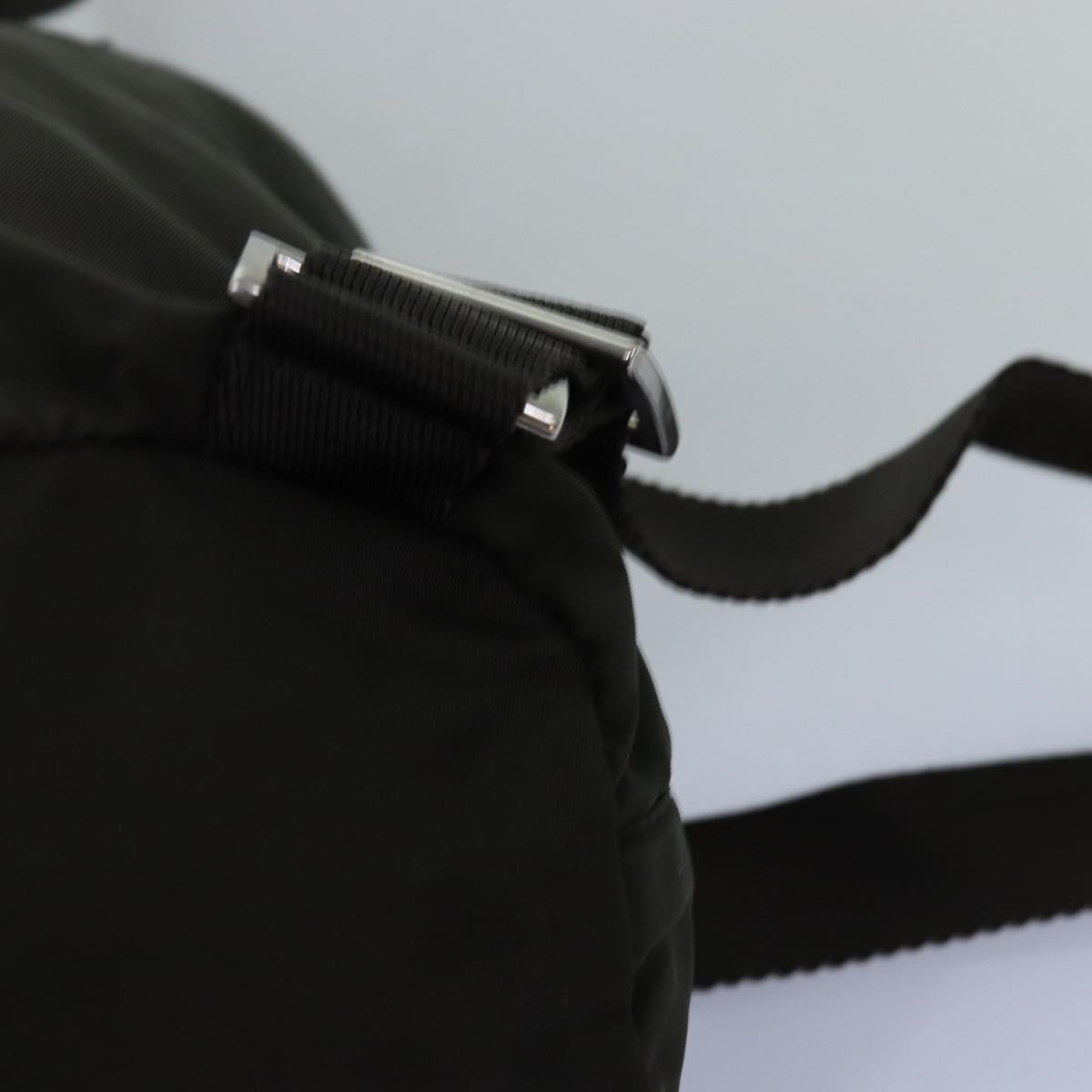 PRADA Backpack Nylon Khaki Auth 74467