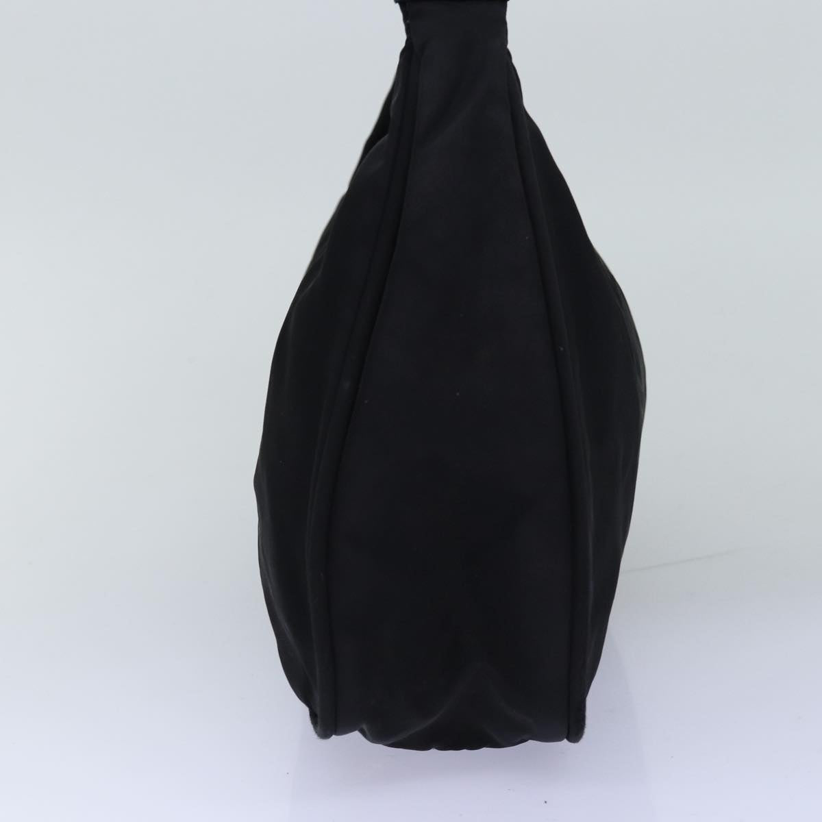 PRADA Shoulder Bag Nylon Black Auth 74473