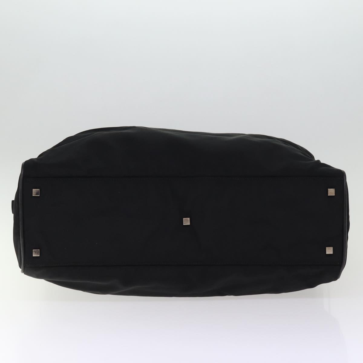 GUCCI Boston Bag Nylon 2way Black Auth 74476