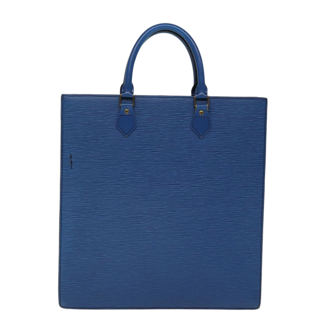 LOUIS VUITTON Epi Sac Plat Hand Bag Blue M52075 LV Auth 74512 - 0