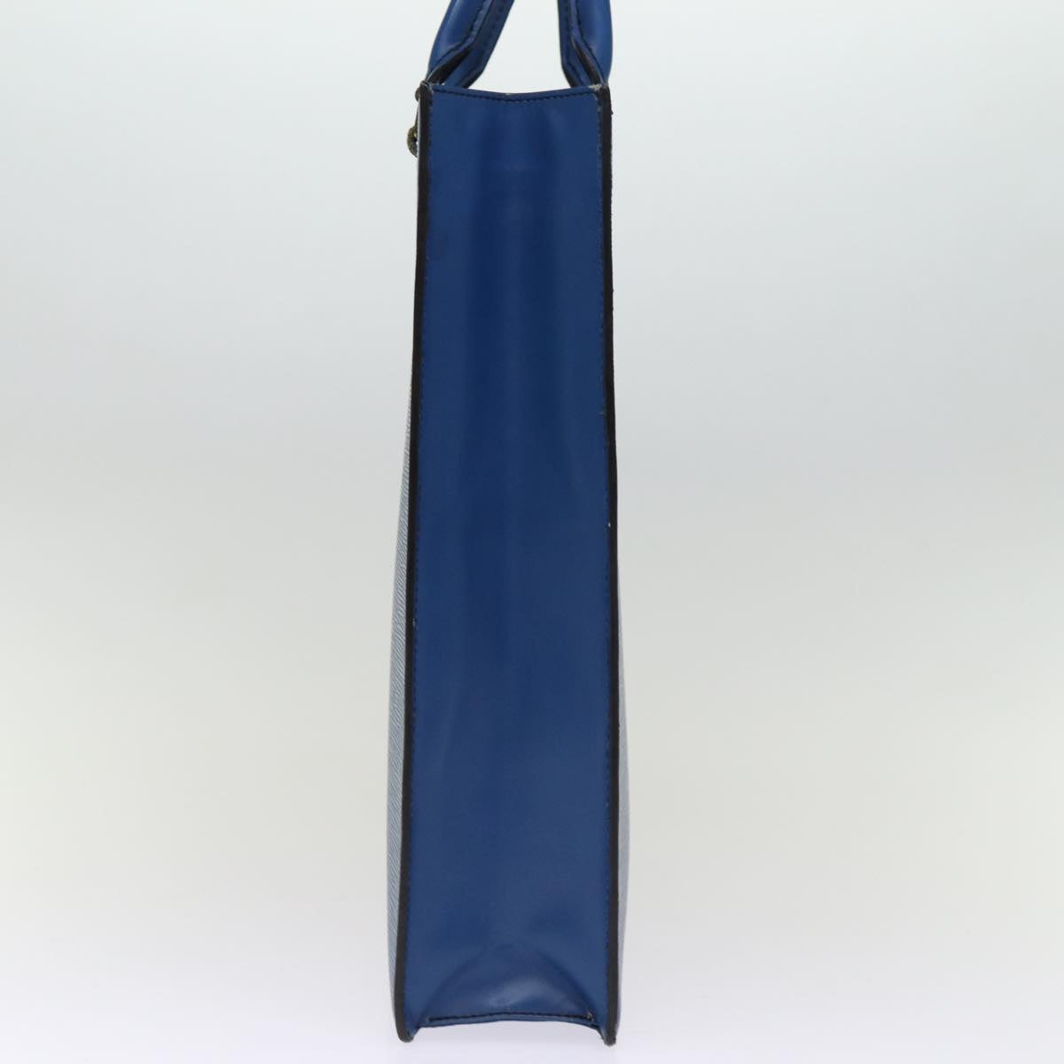 LOUIS VUITTON Epi Sac Plat Hand Bag Blue M52075 LV Auth 74512