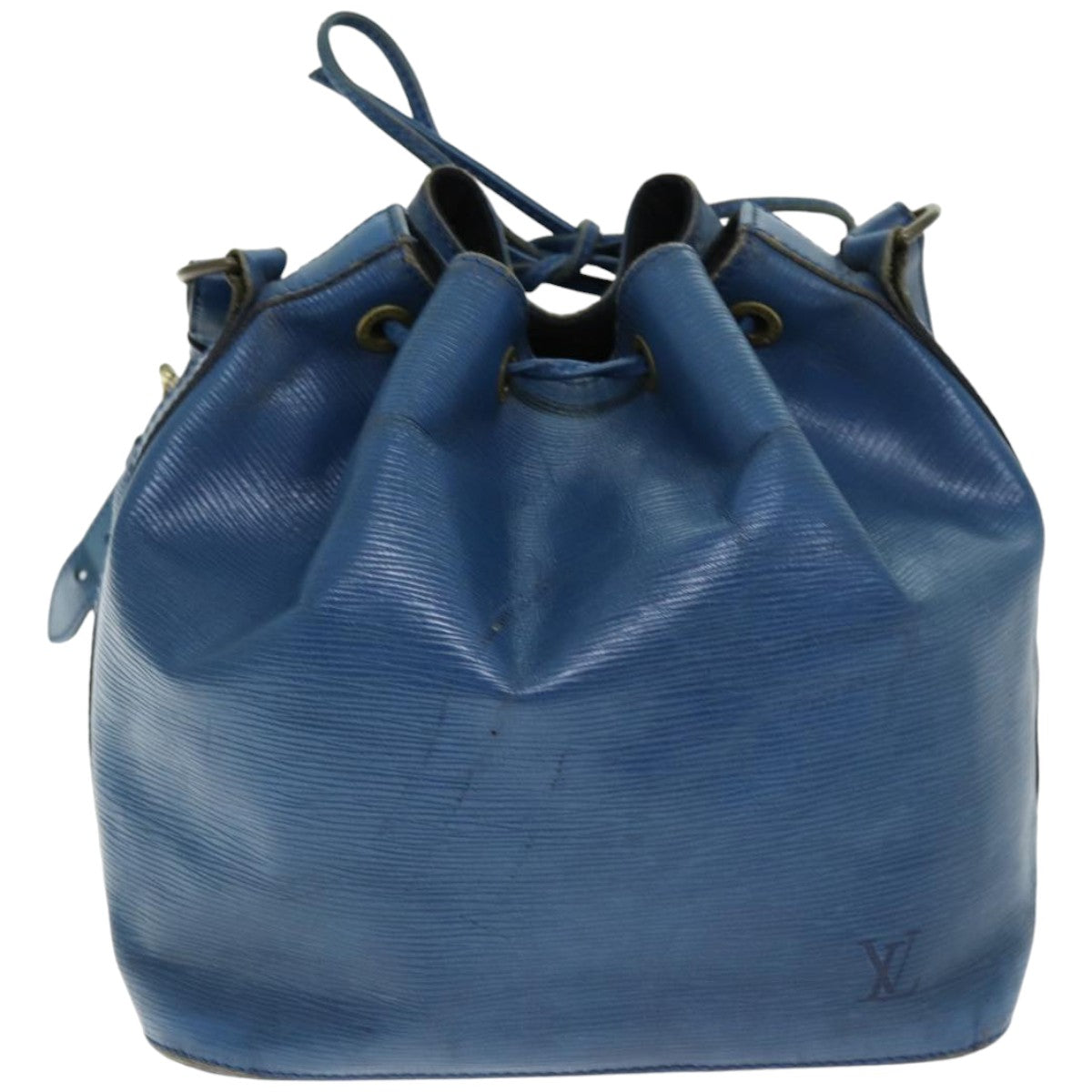 LOUIS VUITTON Epi Petit Noe Shoulder Bag Blue M44105 LV Auth 74516 - 0