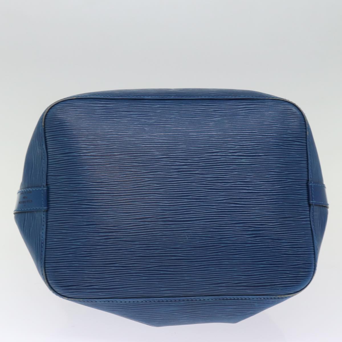 LOUIS VUITTON Epi Petit Noe Shoulder Bag Blue M44105 LV Auth 74517