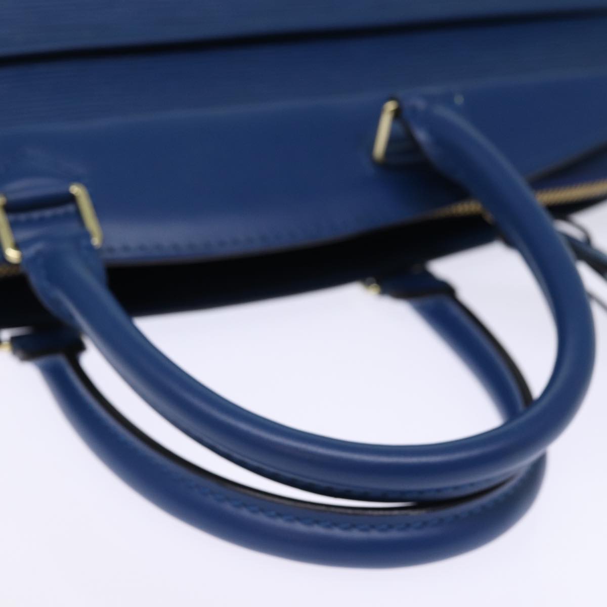 LOUIS VUITTON Epi Riviera Hand Bag Blue M48185 LV Auth 74519
