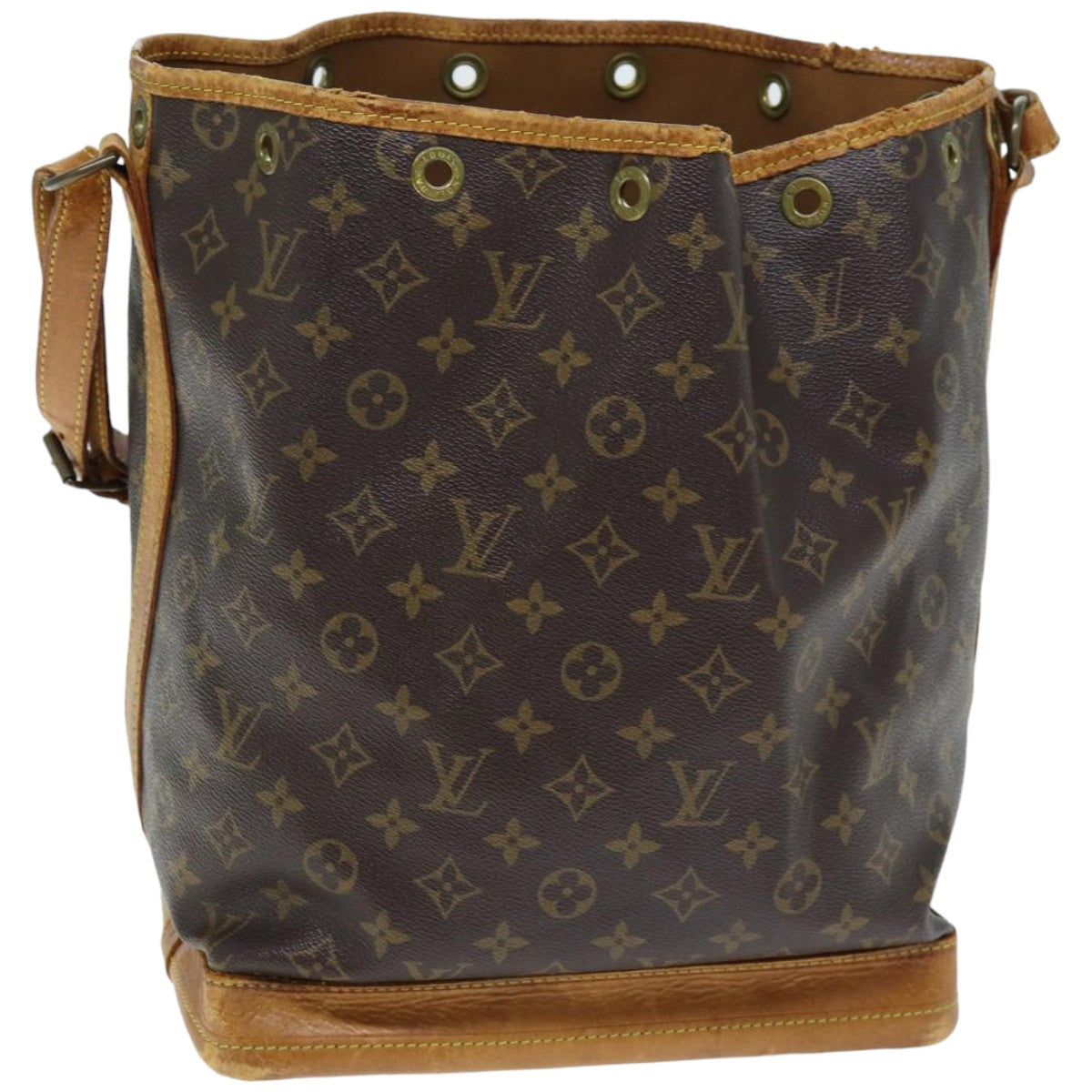 LOUIS VUITTON Monogram Noe Shoulder Bag M42224 LV Auth 74530