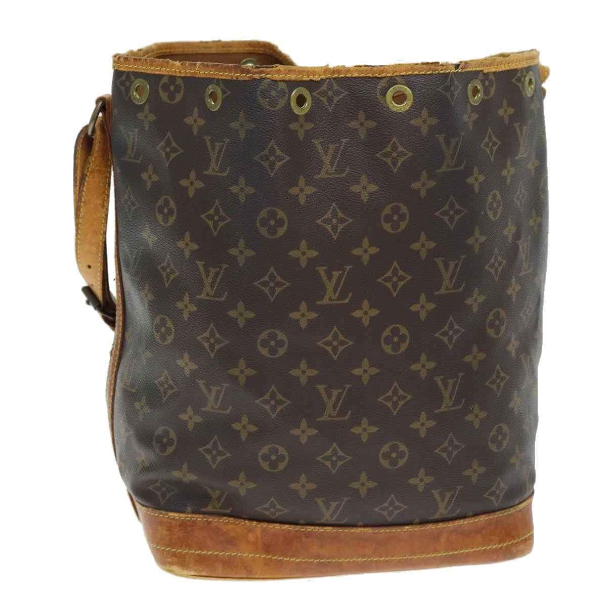 LOUIS VUITTON Monogram Noe Shoulder Bag M42224 LV Auth 74532