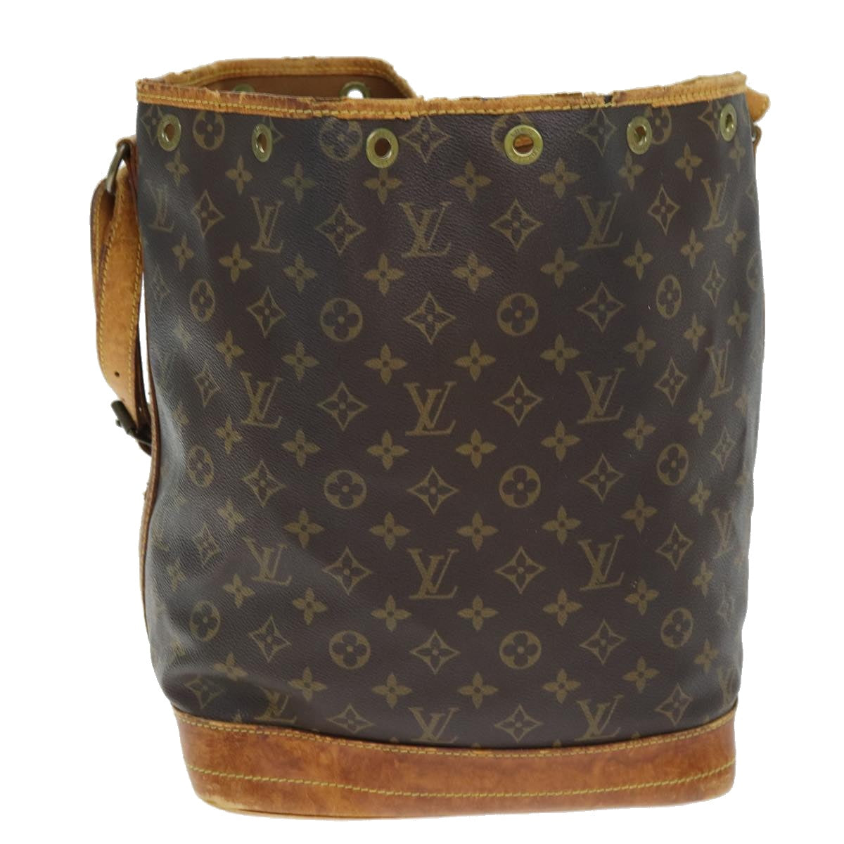 LOUIS VUITTON Monogram Noe Shoulder Bag M42224 LV Auth 74532