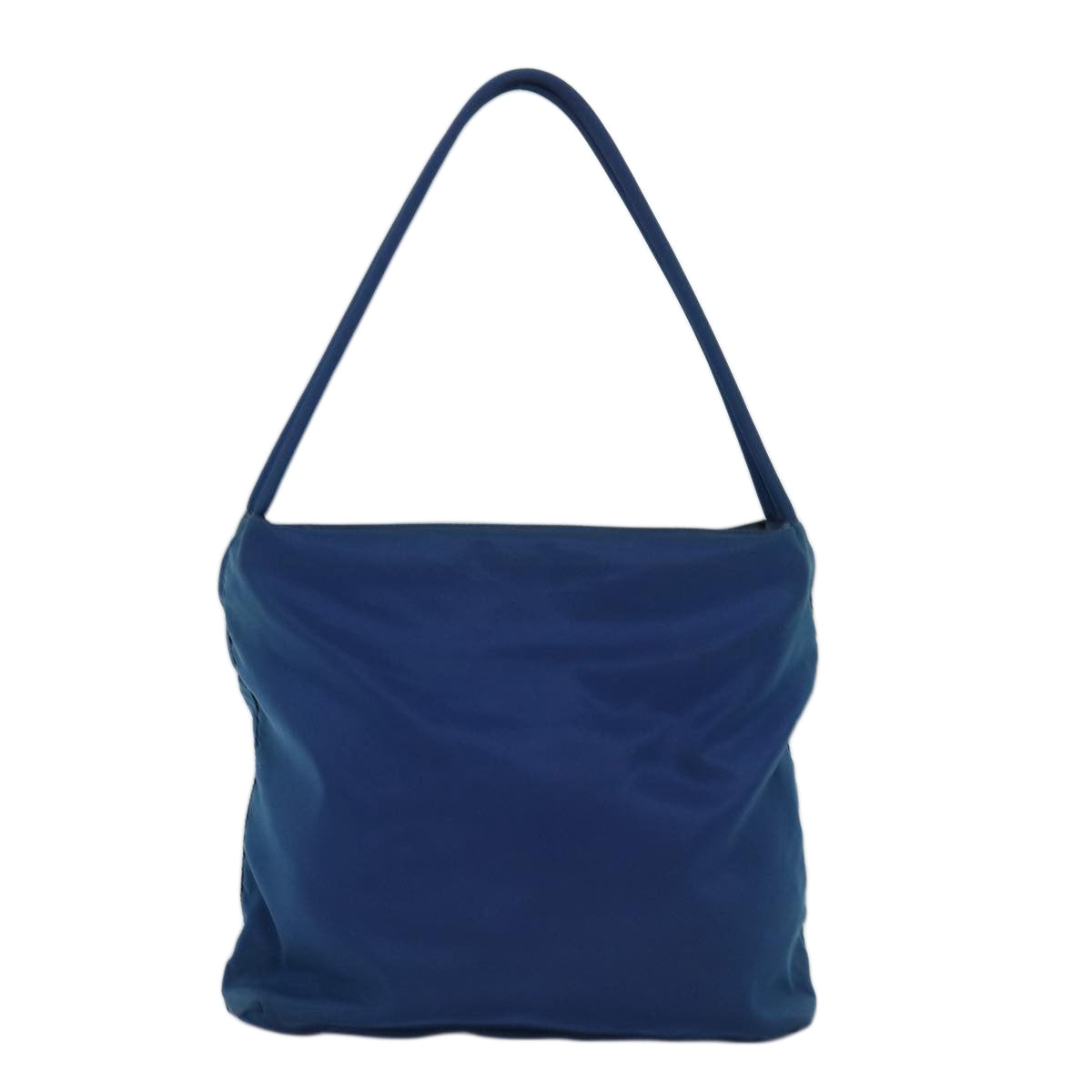 PRADA Tote Bag Nylon Blue Auth 74536 - 0