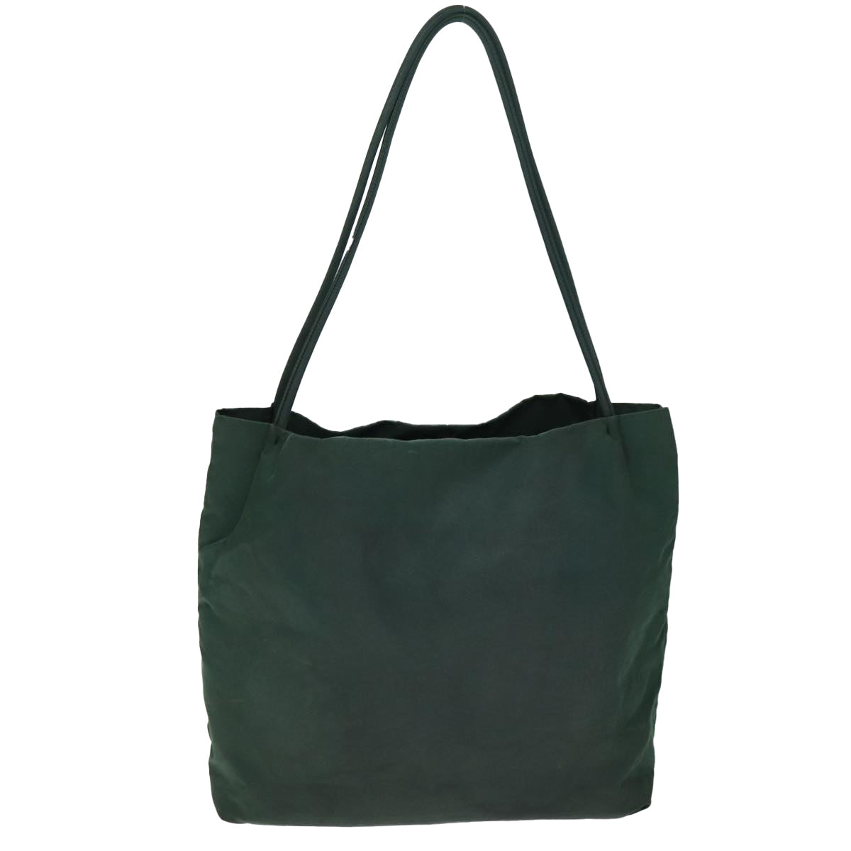 PRADA Tote Bag Nylon Green Auth 74540 - 0