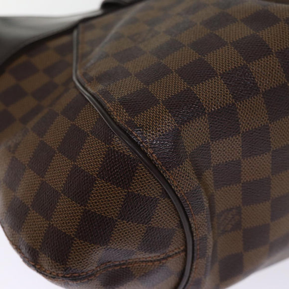 LOUIS VUITTON Damier Ebene Sistina MM Shoulder Bag N41541 LV Auth 74568A