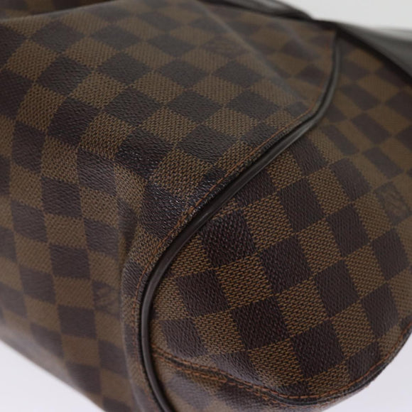 LOUIS VUITTON Damier Ebene Sistina MM Shoulder Bag N41541 LV Auth 74568A