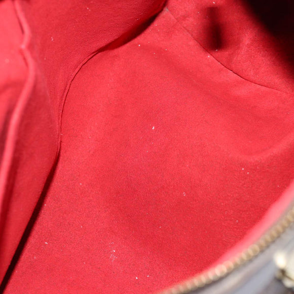 LOUIS VUITTON Damier Ebene Sistina MM Shoulder Bag N41541 LV Auth 74568A