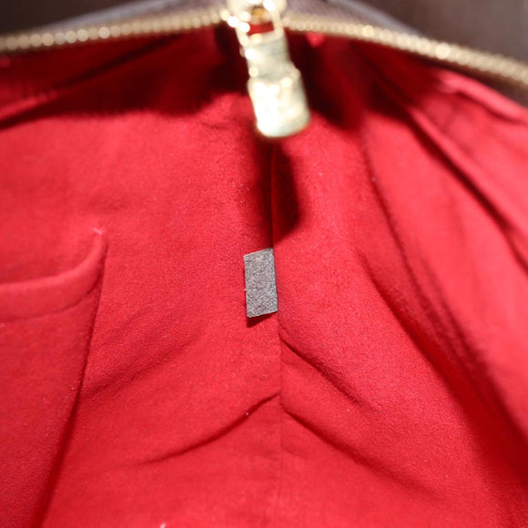 LOUIS VUITTON Damier Ebene Sistina MM Shoulder Bag N41541 LV Auth 74568A