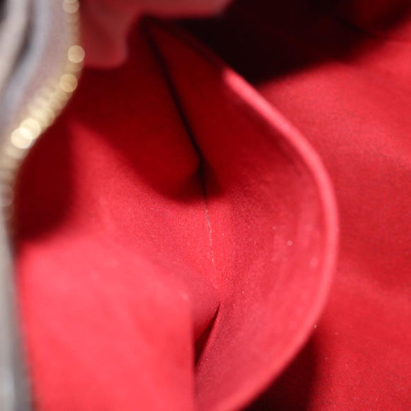 LOUIS VUITTON Damier Ebene Sistina MM Shoulder Bag N41541 LV Auth 74568A