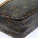 LOUIS VUITTON Monogram Compiegne 23 Clutch Bag M51847 LV Auth 74580-15